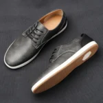 Men Sneakers Fashionable Comfortable Leather Shoes 2025 Men Casual Shoes