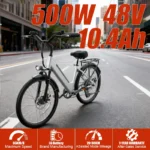 DEEPOWER EP26 offers convenient urban cycling, commuter and leisure electric bicycles, fitness cycling, and eco-friendly cycling