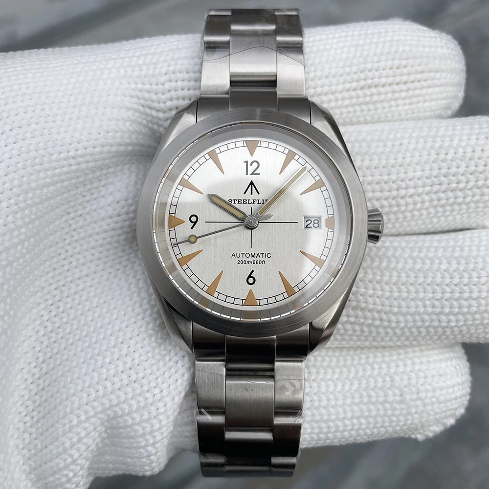 kf-S798d02c84a6240f2967461d9250f048bs STEELFLIER Official SF751 Luxury Fashion Mechanical Wristwatch NH35 Movement Super Luminous 20Bar Waterproof Classic Dive Watch - Image 1