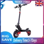 FREEBOY J15 MAX Adult Electric Scooter 1600W Motor 48V 18Ah Folding E-Scooter 10 Fat Tires E-Mountain Scooter