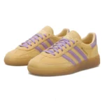 Adidas Originals Handball Spezial Women's Sneakers, Street Retro T-Toe Shoes, Low-Top, Lightweight, Comfortable Casual Shoes Jr3617