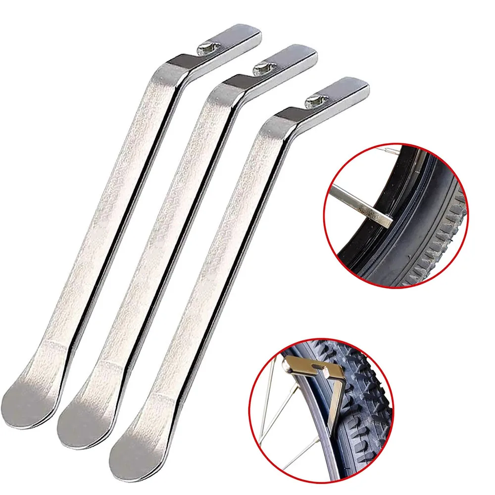 kf-S82db2ed2915f4f0686e87c0ce5b4174cy 3/5pcs Bicycle Tire Lever Premium Hardened Stainless steel Levers to Repair Bike Tube,Cycling Tire Repair Tool - Image 1