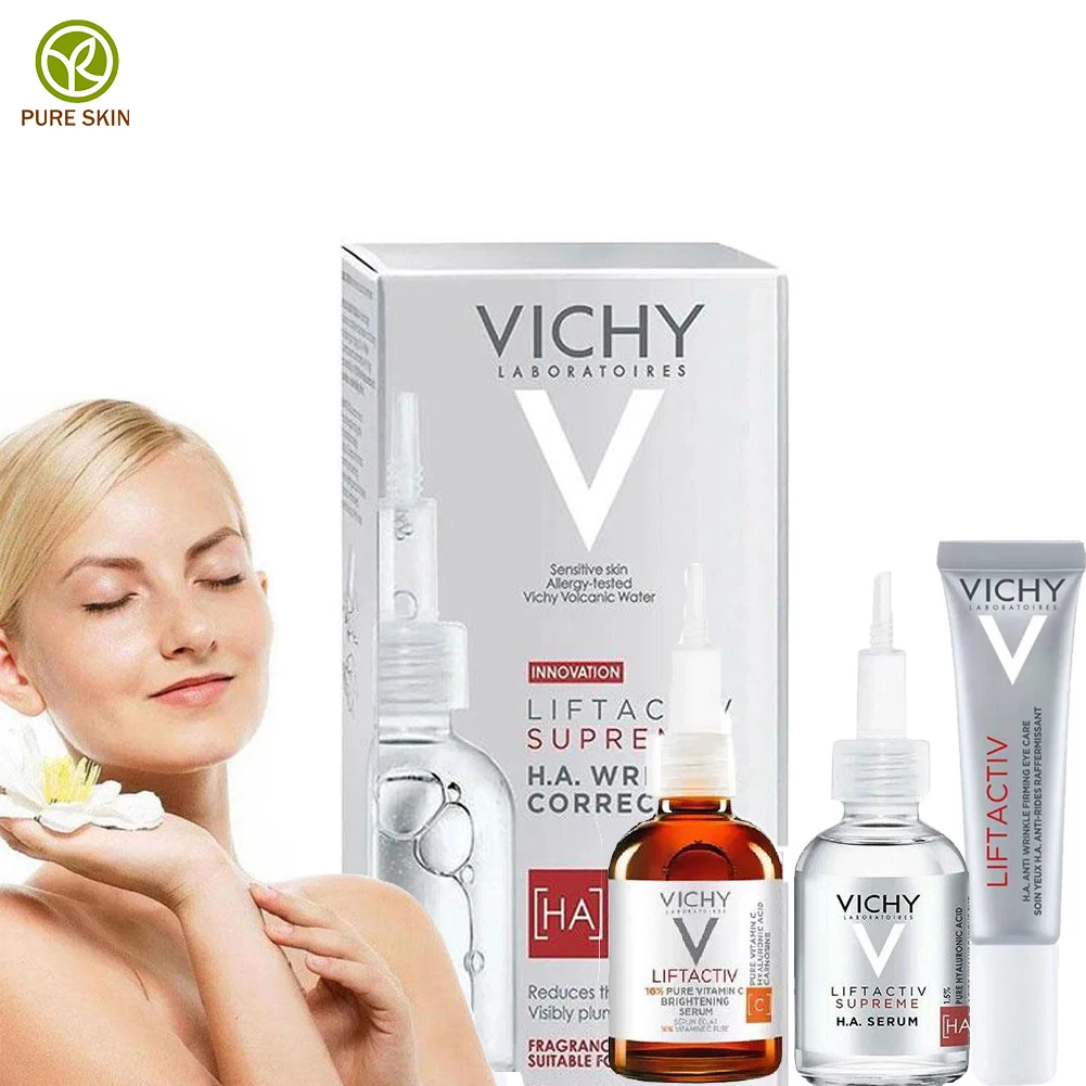 kf-S89789d11cc7441e8bf06c5f210e8b3c3W Vichy LiftActiv Vitamin C Serum Reduces Fine Lines Smooths Lightweight Moisturizing Texture Improves Radiance Skin Barrier - Image 1
