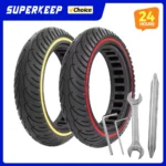 8.5 Inch Honeycomb Tyre Soild Tires For Xiaomi M365 1S Pro Electric Scooter Anti-Explosion Shock Absorber Damping Spare Wheels