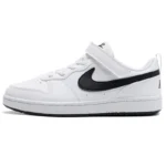 Nike Kidsren's Shoes Court Borough Low Recraft (Ps) Sports Shoes Fashion Trendy Velcro Kidsren's Low-Top Casual Sneakers Dv5457-104