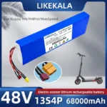 LIKEKALA 48V 13S4P 68000mAh Electric Scooters Li-ion Battery, with BMS Protection System, Kugoo M4/M4Pro/MaxSpeed Series Battery