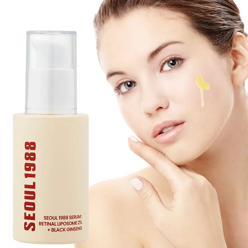 kf-S98e68d6edefa4f28a0abb5720d550694b 1/2PCS Korean SEOUL 1988 Retinol Face Serum Fade Fine Wrinkle Moisturizing Whitening Remove Spots Shrink Pores Beauty Skin Care - Image 1