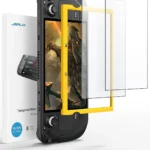 2-Pack Anti Glare Screen Protector for Steam Deck OLED, 9H Hardness Matte Tempered Glass Scratch Resistant, Comes with Toolkits