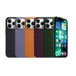 Original Leather Case For iPhone 14 Pro Max 13 Pro Case Wireless Charging 13Mini Drop Protect Cover Magsafe Magnetic 12 pro Case