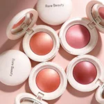 Rare Beauty Shimmer Powdery Powder Blusher Highlighter Face Body Illuminator Cosmetics Pressed Powder Oil Control Natural Makeup