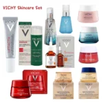 VICHY Facial Skincare Set Repair Cream 16% VC Rejuvenating Hyaluronic Serum Collagen Soothing Moisturizing Retinol Skin Care