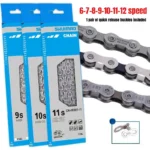 6/7/8/9/10/11 Speed Bicycle Chain 10v 11v 12v 116/126L MTB Mountain Bike Original Chains Bicycle Parts