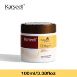 Karseell 100ml Collagen Hair Treatment Deep Repair Conditioning Argan Oil Hair Mask Essence for Dry Damaged Hair All Hair Type