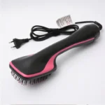 Hot Sale One Step Hair Comb Negative Ion Hair Dryer Brush Curling Straight Wet And Dry Straight Curler Hot Air Comb
