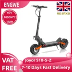 Joyor S10-S-Z Adult E-scooter 1000W*2 Motor 60V18Ah Escooter 10 Inch Off Road Tire Off Road Electric Scooter