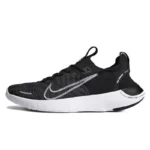 Nike's New Barefoot Flyknit Shoes with Comfortable Fit, Cushioning, and Durability for Men's Training and Running. Free Rn 5.0 Comfortable, Lightweight Outdoor Sports Running Shoes. Black and White Classic Color Scheme, Stylish and Versatile for Commuting and Casual Wear. a Must-Have for Sports. Fb1276-002