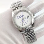 36mm/39mm NH35 Watch Who Cares im Already Late Watch High Quality Sapphire Crystal Glass Waterproof Case NH35 Movement Watch