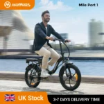 HillMiles MilePort Electric Bicycle 250W Motor Electric Bike with 36V 13Ah Battery 100km Range MAX 25KM/H 7 Gears E-Bike