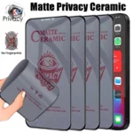 1-4Pcs Matte Ceramic Privacy Screen Protectors for iPhone 17 Pro Max 16 15 14 13 12 11 Anti-spy Film for iPhone 7 8 Plus X XR XS