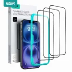 ESR for iPhone 16 Pro Max HD Screen Protector for iPhone 14/15/16 plus/16E Full Coverage Anti-Peek Tempered Glass 3 Packs Film