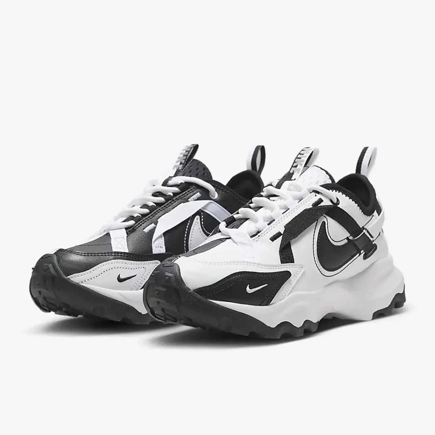 kf-Sc67bf6eeed8445a18f3e0096e5e12758s Nike genuine TC 7900 Women's Thick Sole Low Cut Breathable Casual Shoes FJ7738-101 - Image 1