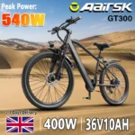 Aairsk GT300 Adult E-bike 250W Motor 36V 10Ah Battery Electric Bike 26 Inch Fat Tire E-Mountain bike Off-road Electric bicycle