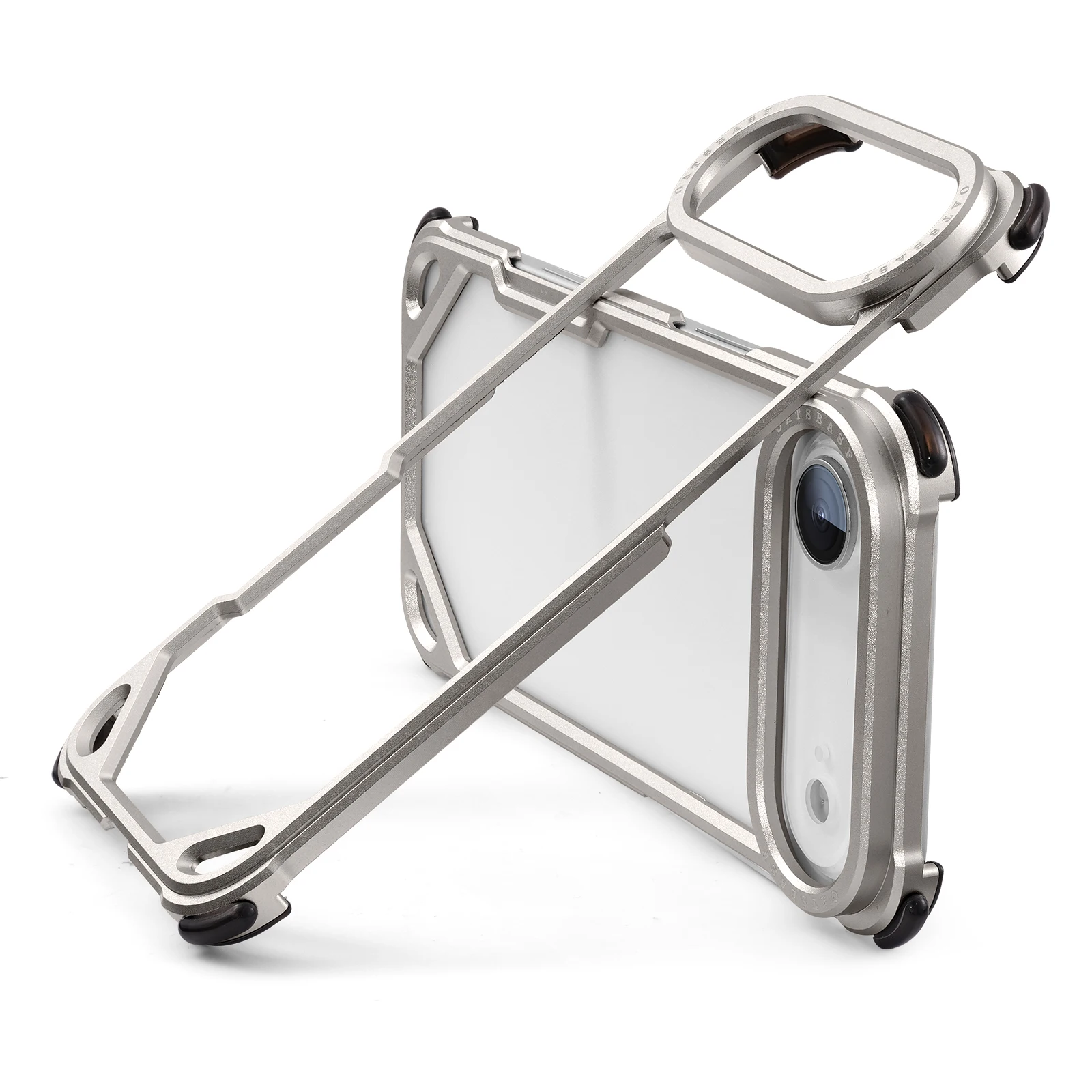 kf-Scb1c770fef334447b55430414aac0398r Oatsbasf Metal Slim Phone Case for iPhone 17 Air/17 Pro/17 Pro Max Case Frameless Minimalist Wireless Charging Protecitve Cover - Image 1