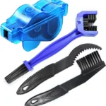 Bike Chain Cleaner, 4 Pack Bike Cleaning Kit, Portable Bike Chain Scrubber and Chain Brush, Bicycle Cleaning Brush Tool