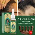 Ayurvedic Hair Growth Oil Adivasi Organic Hair Growth Serum Pure Plant Hair Growth Oil Anti Hair Loss Fast Regrowth Hair care