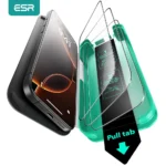 ESR for 3 Pack iPhone 17/16/15/14/13 Pro Max Screen Protector Armorite Tempered Glass Military Film HD/Privacy with Black Border