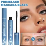 Prime Lash Black Mascara for Older Women Volumizing Incredible Length in 2 Coats Long-Stay Zero Clumps