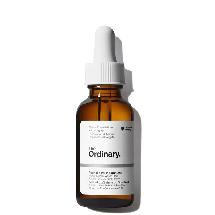 kf-Sd9adbb00df1e43ccaf5ac63a84278106u Ordinary Retinol Serum 0.2% in Squalane 30ml Signs of Ageing Refine Pores Reduce Appearance of Dark Spots Wrinkles Improve Skin - Image 1