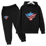 Kids Autumn Spring Fashion Cody WWE 2Pcs Pullover Hoodie+Pants Tracksuits 2-13 Years Boys Girls Casual Sets Children Clothes