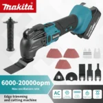 Makita 18V Trimming Cutter: 6-Gear Settings, 18/20V Li-Ion Battery, 340-326mm Length, Multi-Use for Sawing, Cutting, Shoveling