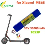100% 36V 30Ah Scooter Battery Pack for Xiaomi Mijia M365 36V 30000mAh Battery pack Electric Scooter BMS Board for Xiaomi M365