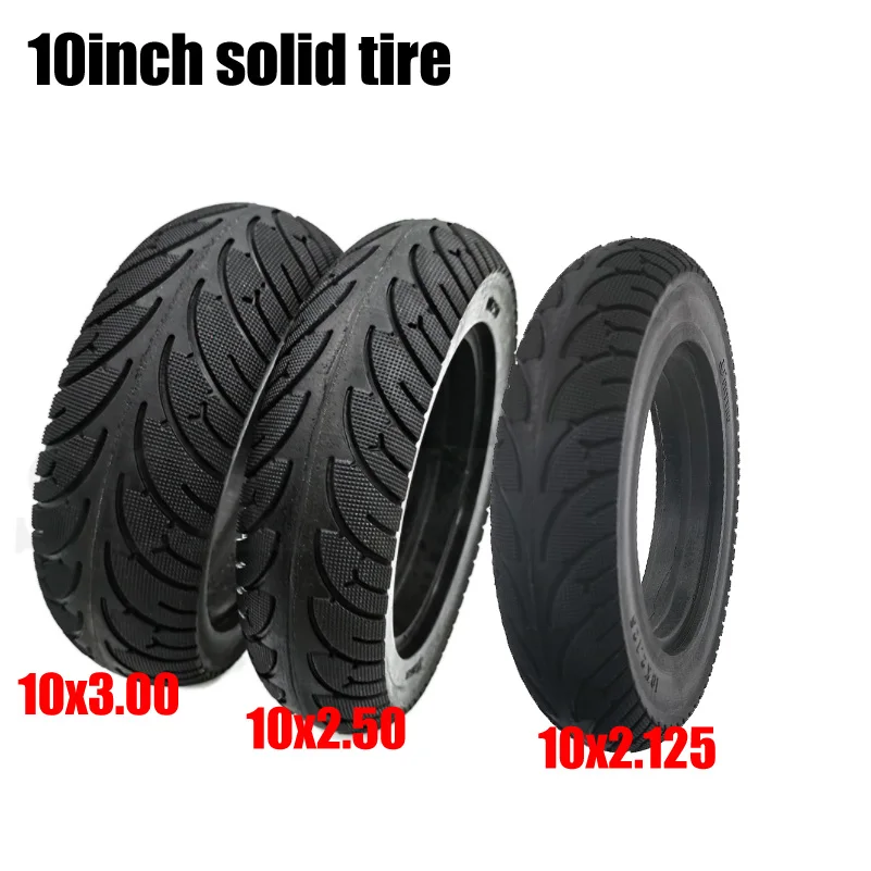 kf-Sf0a28f8f26404b0da7341595dd541dbcj 10x2.50 Tubeless Wheel Tyres Solid Tyre Inflation 10x2.125 for 10 inch Electric Scooter Accessory 10x3.00 Tires - Image 1