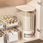 New Insect-proof Rice Storage Container 5/10KG Moisture Proof Rice Sealed Box Dry Food Dispenser Grains