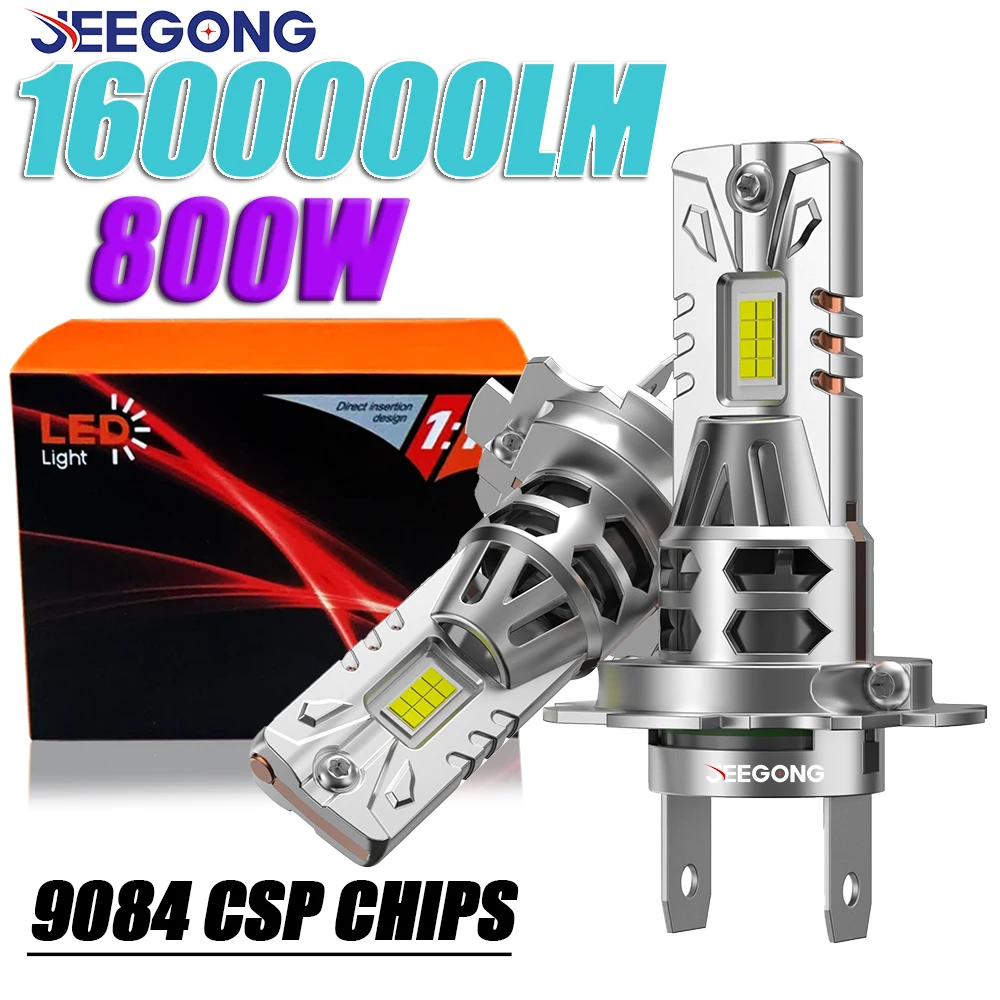 kf-Sf137018934154a5991418bcee400c757A 2PCS H7 LED Headlight Bulbs 800W 1:1 Size CANBUS 12V Plug And Play Super Bright Error Free Car Headlight No Wiring - Image 1