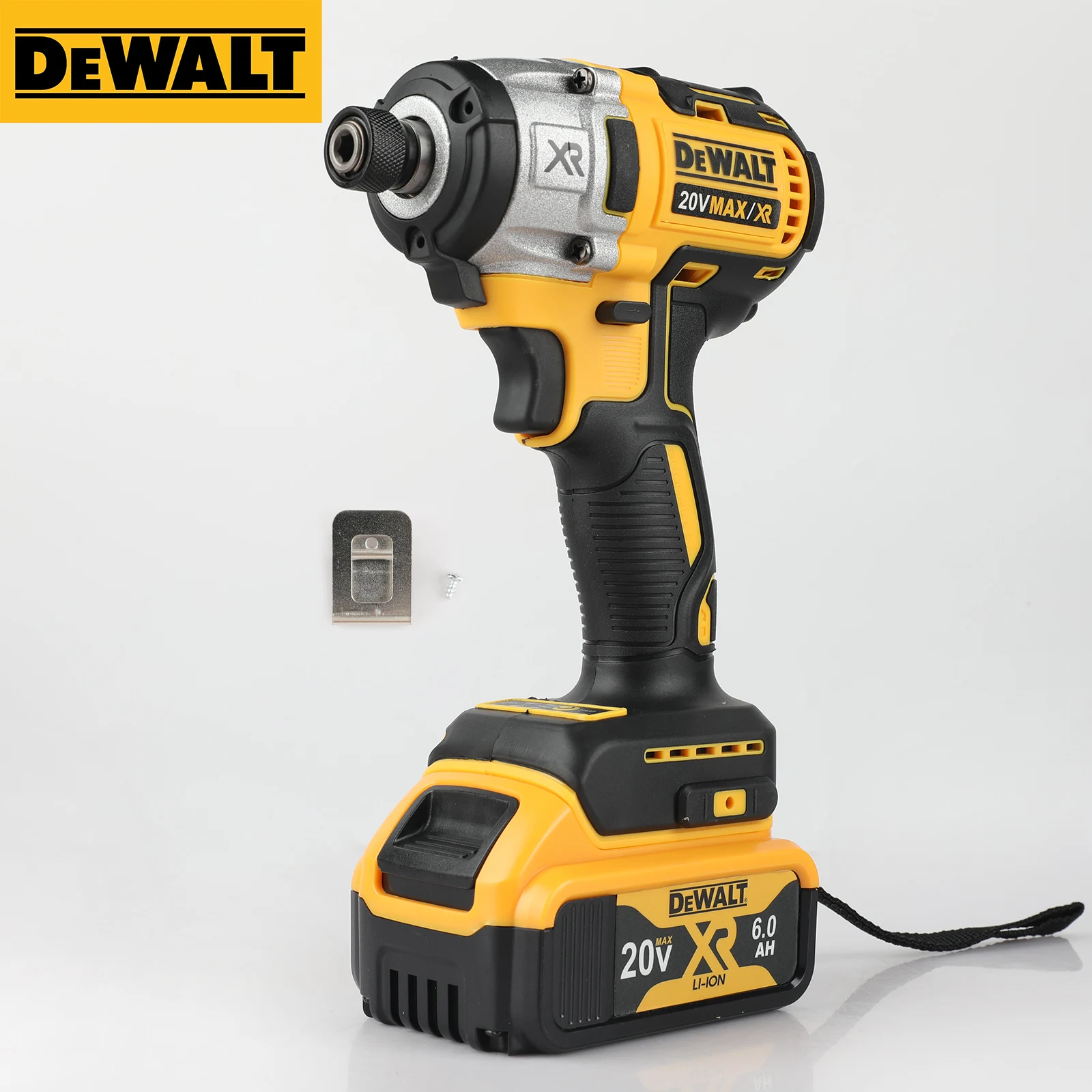 kf-Sf235fc19938a40bdb74d9a5b20b1bb8bK Dewalt brushless impact drill, DCF887 205N. M, 20V Dewalt battery wireless screwdriver - Image 1
