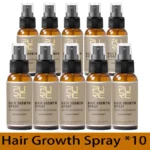 PURC Ginger Hair Growth Spray Nourish Hair Roots Loss Treatment Essence Oil Hair Growth Products for Men Women Hair Care