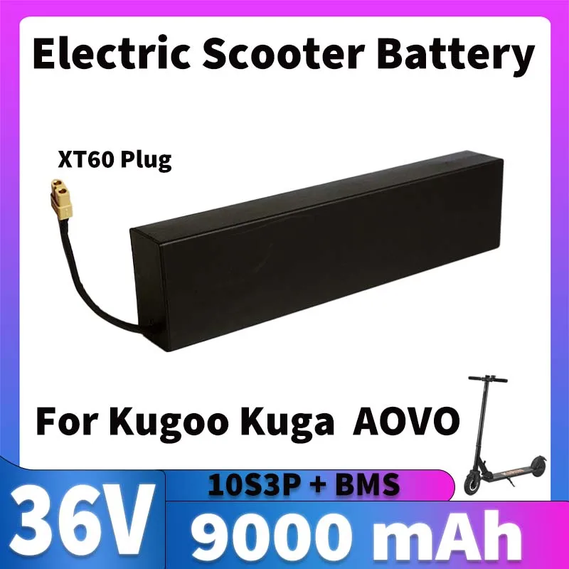 kf-Sf580c471f442432ead17d5ffdafd0fddu New Upgrade 36V 9000mAh 10S3P 36V Electric Scooter Battery Pack 36V Battery for Scooter Kugoo S1 S2 S3 S3 Pro Electric Scooter - Image 1