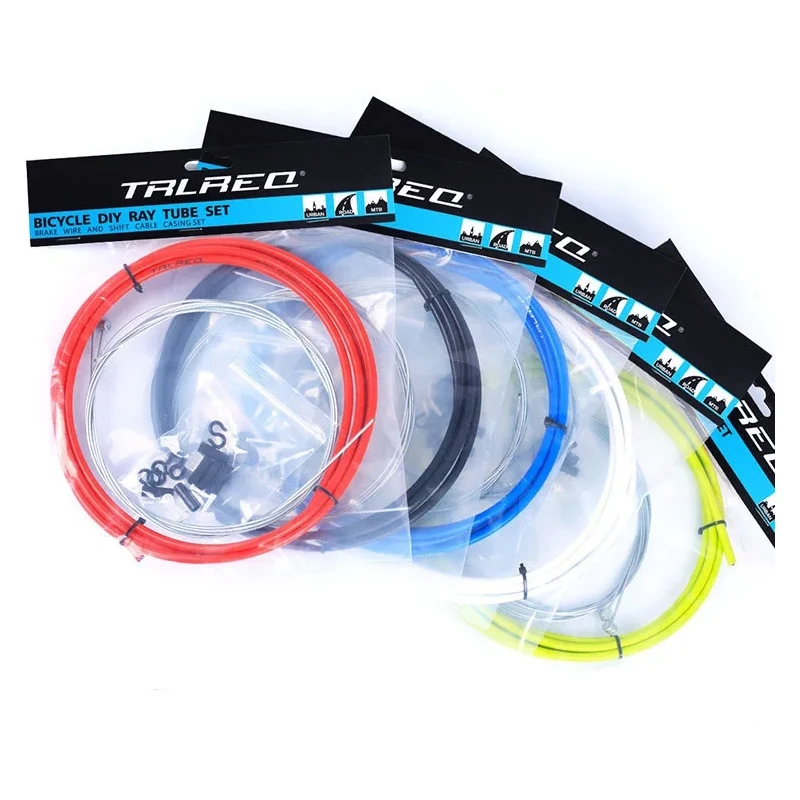 kf-Sf8a8130220a448f89174fd2226351e24u Bicycle Brake/Shift Cable&Housing Group Sets For MTB Bike Road Bicycle Shift Gear Derailleur/Brake kits Wire Tube Line Hose - Image 1