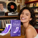 Purple Teeth Whitening Strips Remove Plaque Stain Reduce Sensitivity Bleaching Oral Cleaning Fresh Breath Brighten Tooth Patches