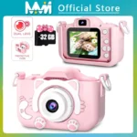 Super Cute Children Camera 1080P HD Toddler Digital Video Camera 2.0-inch Kids Camera with Silicone Cases Toys for Christmas