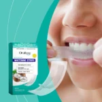 Tooth Whitening Strips Remove Tooth Stains Tartar Plaque Lighten Dark Dental Cleaning Improve Bad Breath Bleach Teeth Brightener